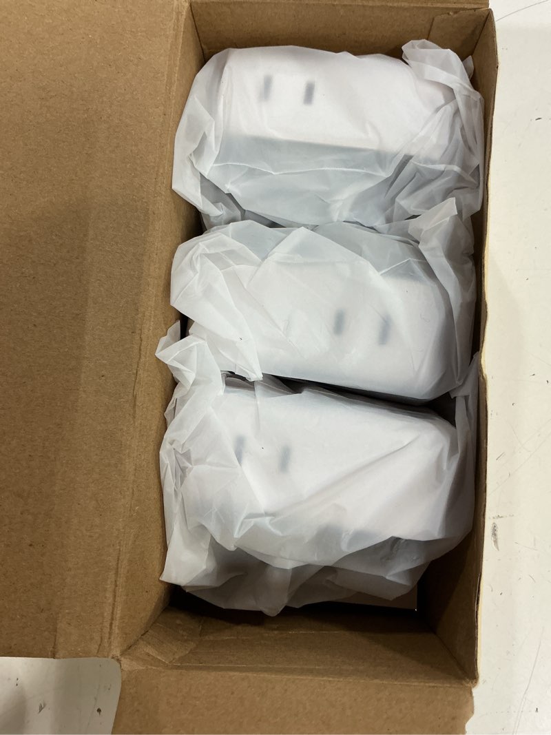 Condition photo showing New/Like New for type g adapter for travel 3 pack, tessan us to uk plug adapter with 4 outlets 3 usb ports (1 usb c 20w), ireland power adaptor for usa to england london scotland dubai singapore hong kong british uae grey-type g