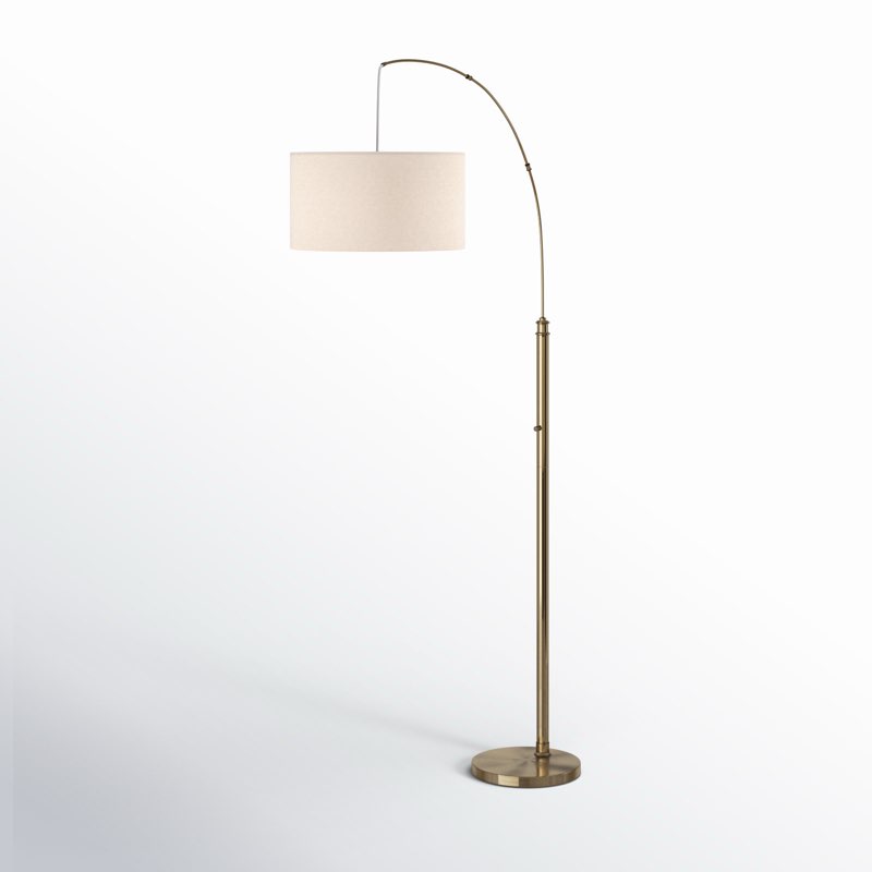 Finley 75.5'' Arched/Arc Floor Lamp