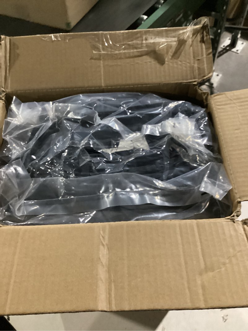 Condition photo showing Good Condition for Monbix California King Size Comforter Set - 7 Pieces Bed in a Bag Cal King, Blue Grey Bedding Sets with Comforter, All Seasons Comforter Bed Set with Sheets, Pillowcases & Shams Blue Gray Cal King(108"X92")