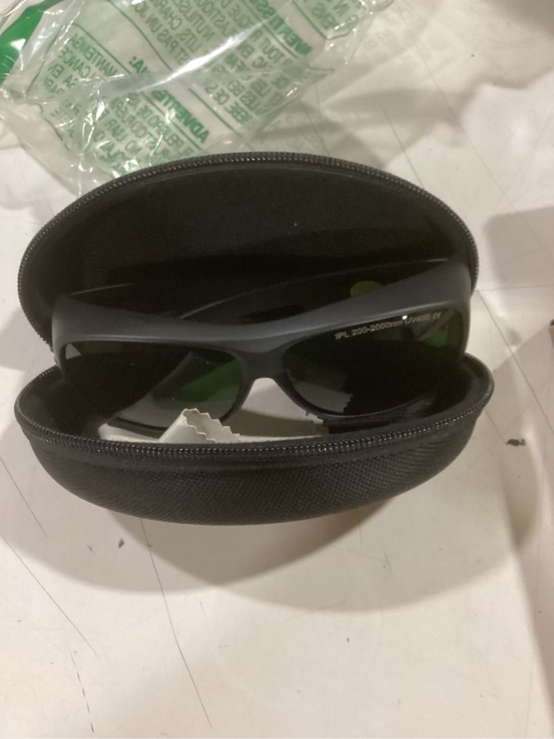Condition photo showing Good Condition for LaserPair IPL Safety Glasses 200-1800nm 2% transmittance Protection for IPL Elight SHR unisex (Model: LP-IPL)