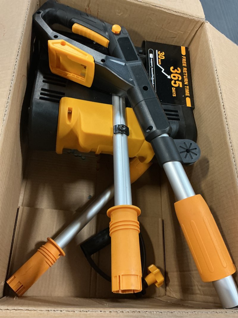 Condition photo showing Good Condition for Cordless Snow Shovel Compatible with DeWalt 20V MAX Battery (Tool Only), 11" Lightweight Electric Snow Blower with 20FT Max Throw & Adjustable Handle, Snow Thrower for Driveway, Deck, Patio & Steps Black+Yellow