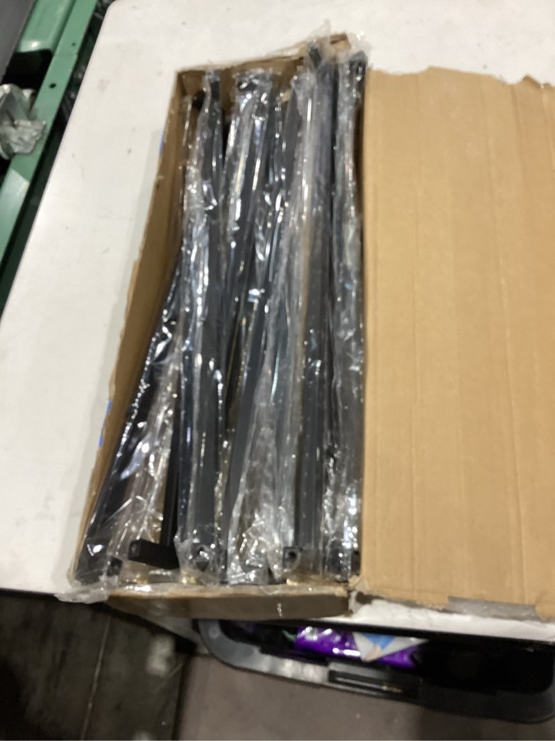 Condition photo showing As Is for ravinte 20 pack 18 inch kitchen square cabinet handles matte black pulls black drawer pulls kitchen cabinet hardware handles 18-1/2 inch (18 inch hole center) 20