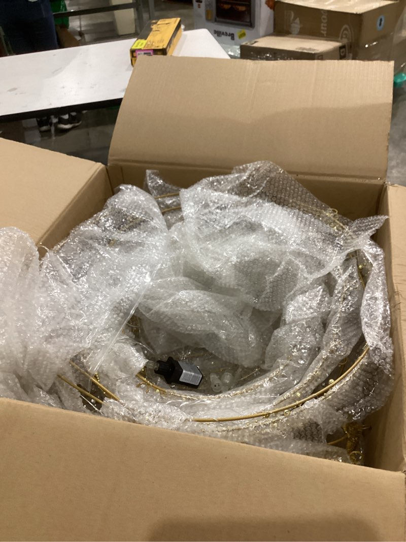 Raemean Christmas LED Light Balls, 3 Pack Hanging Ball Lights, Lighted Sphere Outdoor Decorations, W