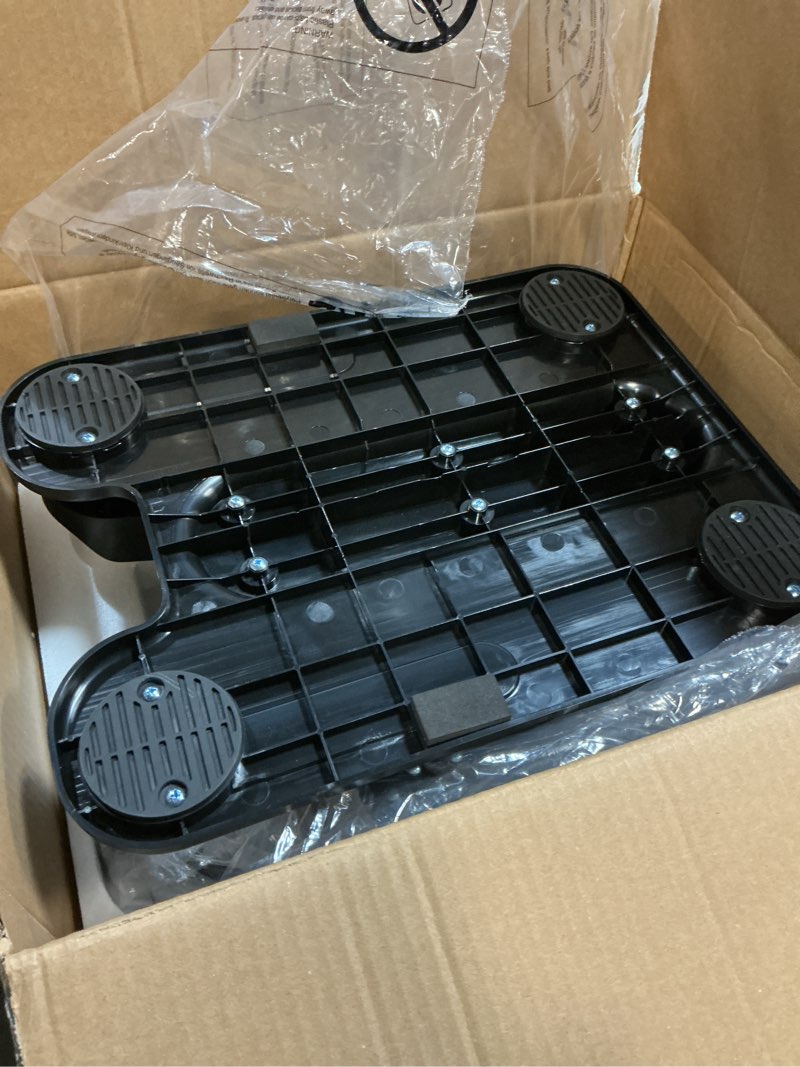 Condition photo showing As Is for 2025 New Under Desk Elliptical Machine,Portable Seated Pedal Exercise Machine for Seniors,Mini Leg Exerciser with 12 Adjustable Speeds&Remote Control,Quiet&Compact for Home Office Orange