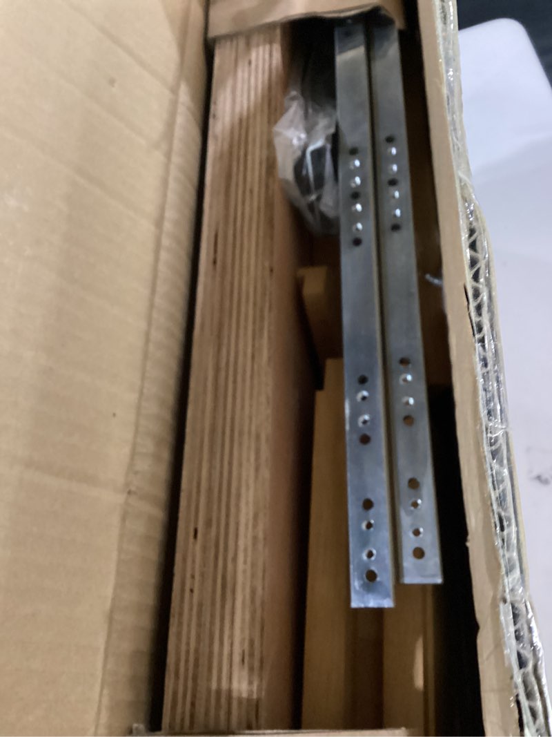 Condition photo showing New/Like New for DINDON 3 Tier Pull Out Cabinet Organizer 11” W X21” D Slide Out Wood Drawer With Shelf Liner For Kitchen Pantry Organization 11"Wx21"D Oak Wood 3 Tier