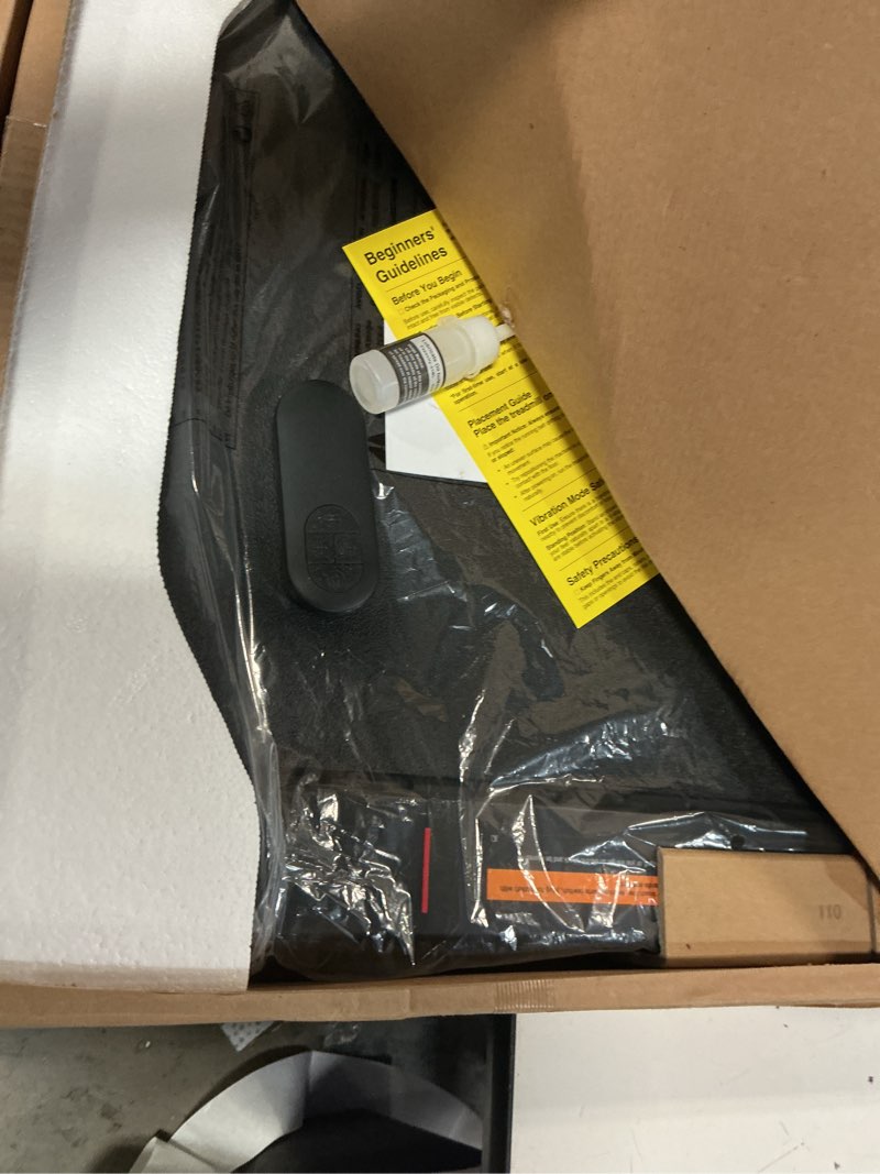 Condition photo showing Good Condition for sperax walking treadmill pad with app, 3 in 1 under desk treadmill, 400w low noise walking vibration pad with remote control,portable treadmills for home office black