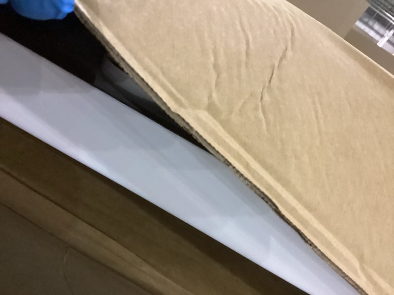 Condition photo showing Good Condition for DreamLine SlimLine 32 in. D x 60 in. W x 2 3/4 in. H Left Drain Single Threshold Shower Base in White, DLT-1132601 White 32 inch D x 60 inch W Left Drain