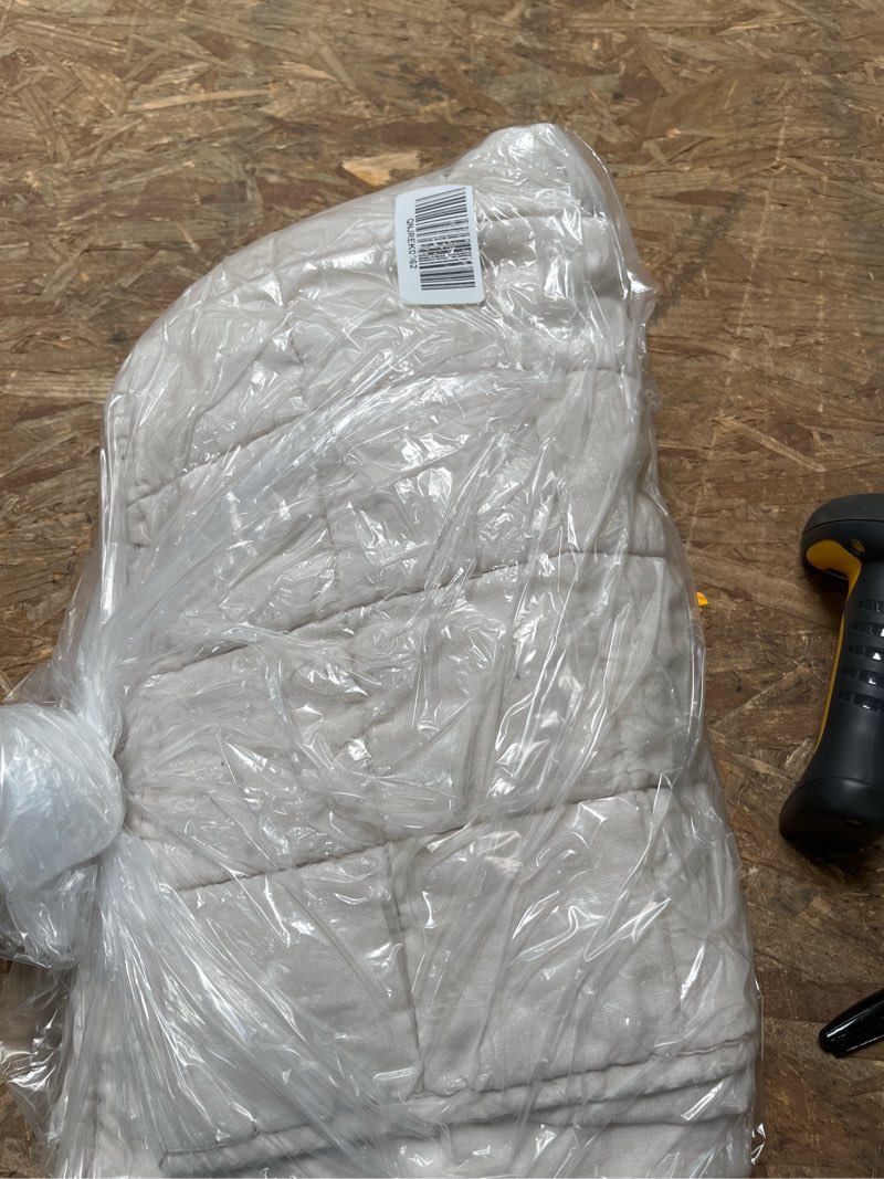 Condition photo showing Good Condition for european linen box quilted sham set, king/cal king, sand
