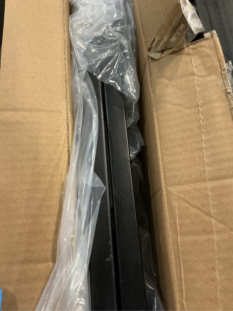 Condition photo showing New/Like New for amazon basics foldable metal platform bed frame with tool free setup, 18 inches high, sturdy steel frame, no box spring needed, twin, black twin 18 inch ( foldable)