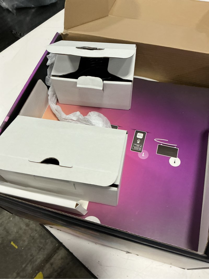 Condition photo showing Good Condition for philips hue 75" smart light strip - white and color ambiance led color-changing tv backlight - sync with television, music, gaming - requires bridge and sync box 75-inch tv lightstrip only