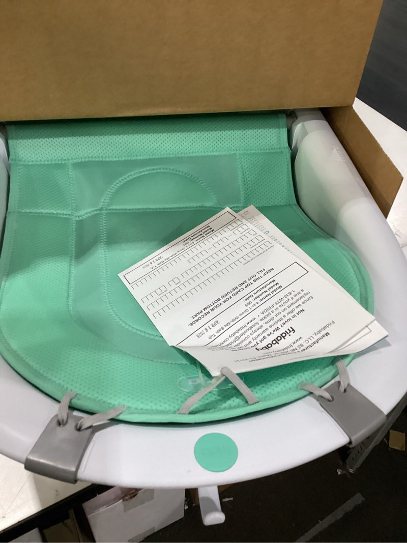 Condition photo showing New/Like New for frida baby 4-in-1 grow-with-me baby bathtub, baby tub for newborns to toddler with removable bath seat & backrest for bath support in tub bath tub