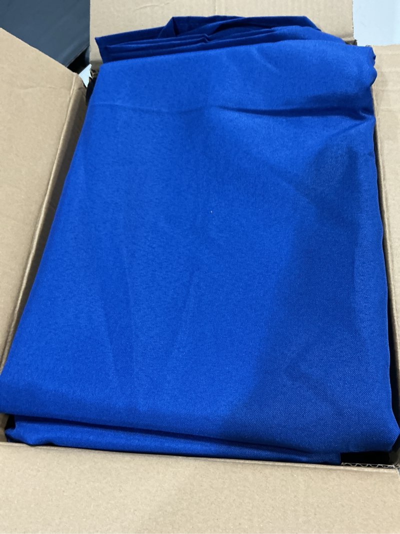 Condition photo showing Good Condition for sancua royal blue tablecloth for 8 foot rectangle tables, 6 pack - 60x120 inch - washable fabric table cloth, reusable polyester table covers for wedding party, banquet, independence day, july 4th royal blue 6 pack 60x120 inch, rectangle