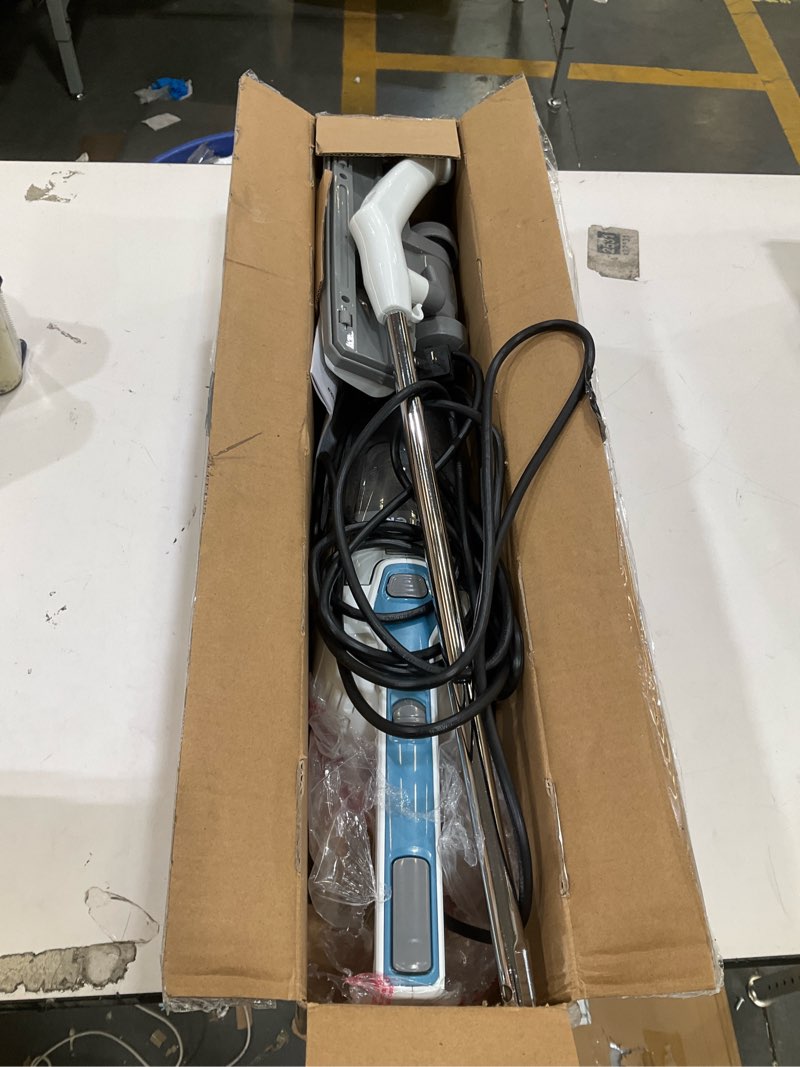 Condition photo showing Good Condition for eureka corded stick vacuum cleaner for home pet hair, lightweight stick vacuum cleaner with powerful suction for carpet tile and hard floor, aqua blue, 3-in-1 handheld vac nes100 3-in-1 handheld vac nes100 aqua blue