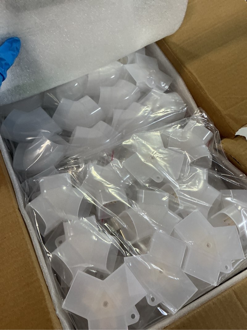 Condition photo showing New/Like New for lzhome hexagon led garage light: super bright 40000lm honeycomb garage light, 8 hex diy hexagon led lights for gym basement hair salon