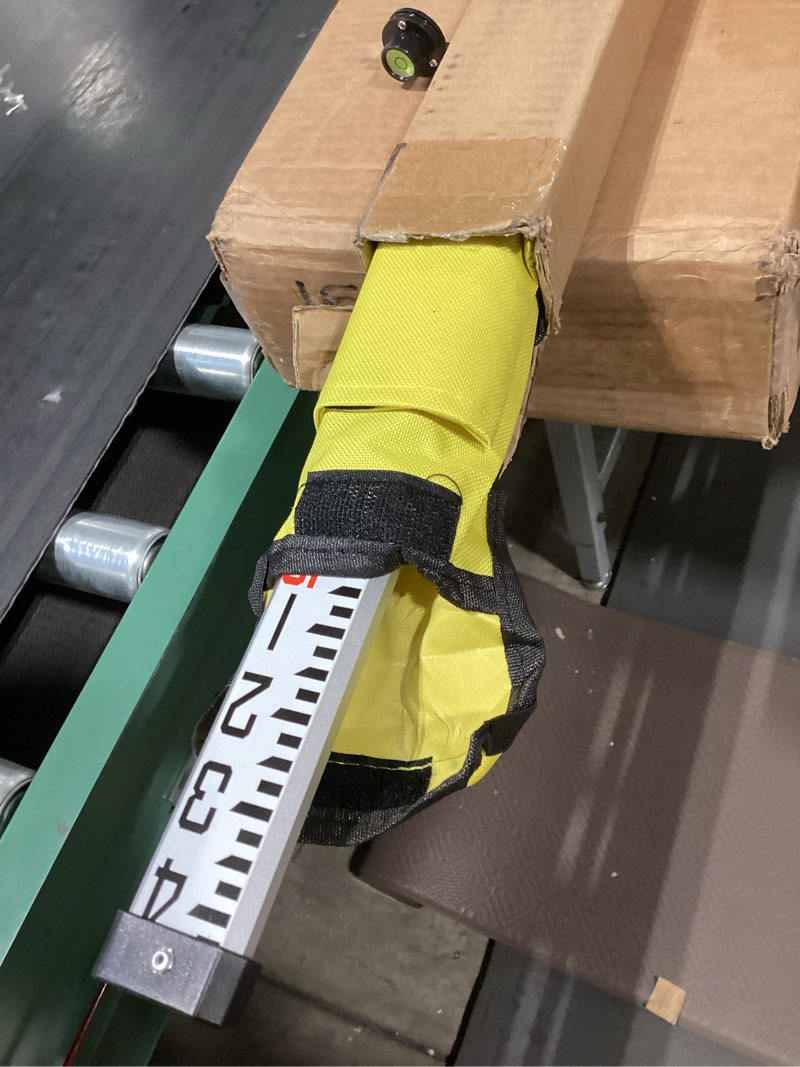 Condition photo showing Good Condition for firecore 16-foot aluminum grade rod - 10ths, 5 sections telescopic with bubble level-flr500b