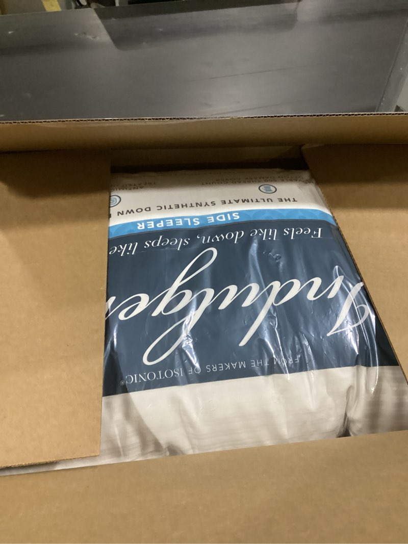 Condition photo showing Good Condition for Indulgence Side Sleeper Pillow by Isotonic 36"x20" King King (Pack of 1)