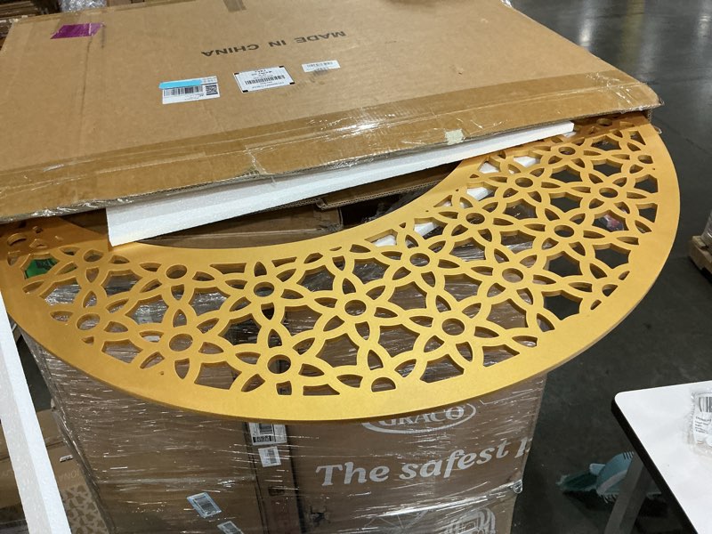 Condition photo showing New/Like New for 43 x 35 inch ramadan crescent moon decor, eid crafts light ramadan moon lamp table decor with led star eid ornament gift for home,table,party mubarak eid decor