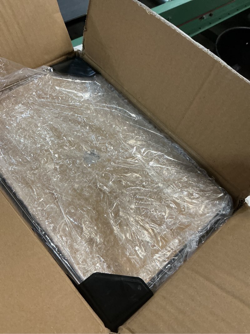 Condition photo showing Good Condition for Trash Bag Holder Dispenser with Bamboo Lid, 2 Pack Clear Stackable Plastic Grocery Bag Holder for Home Kitchen Pantry Countertop, Medium & Large Wall Mounted Storage Bins for Onion Potato Storage