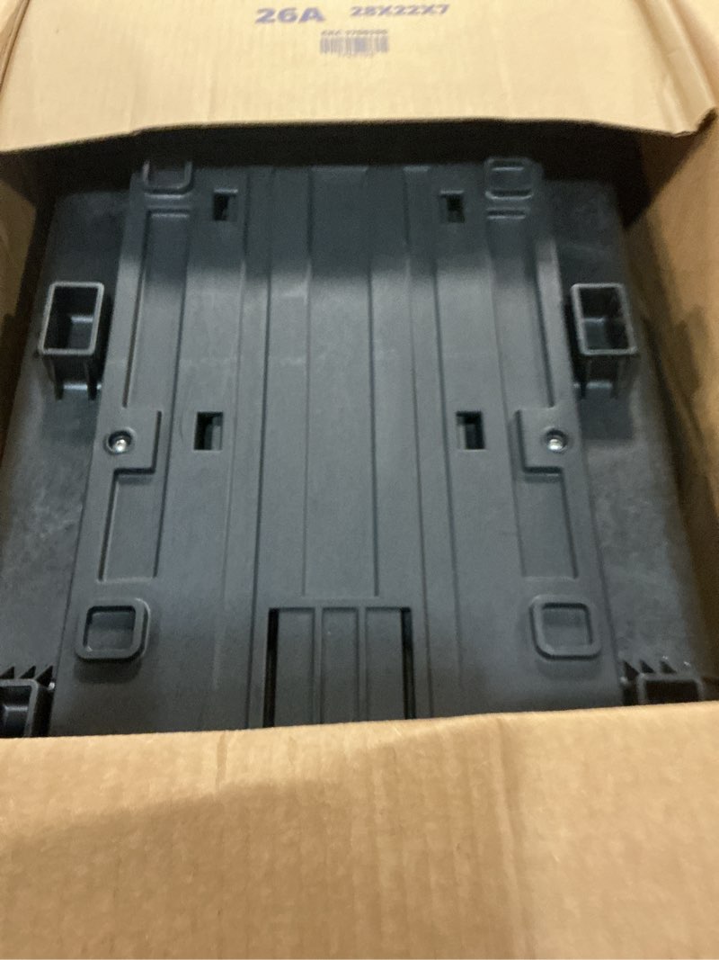 Condition photo showing As Is for pelican 1650 rolling case no foam (black)