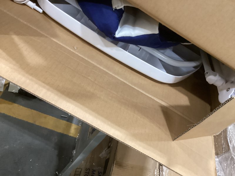 Condition photo showing As Is for Joovy Spoon Baby Walker & Activity Center Featuring Three Adjustable Heights, Extra-Large Tray, and 30 lb Weight Capacity - JPMA Safety Certified, Charcoal