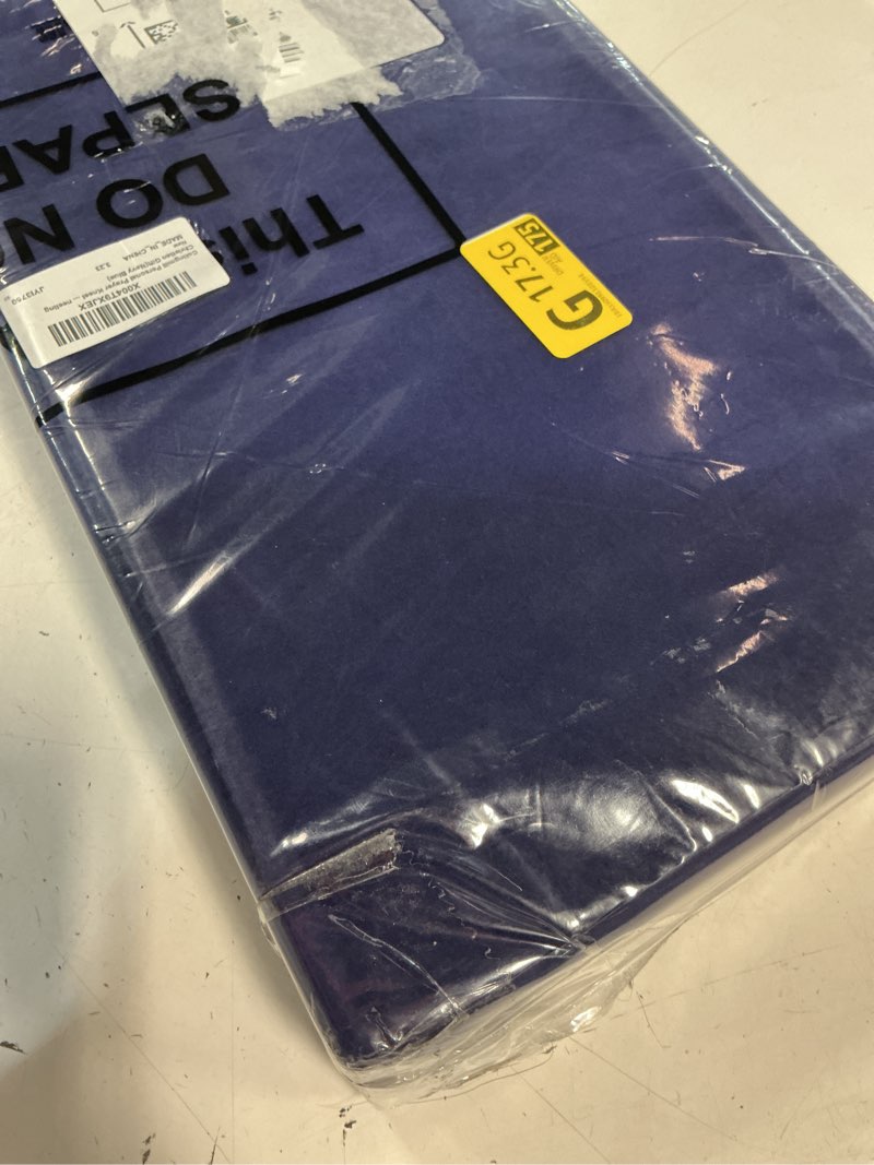 Condition photo showing Good Condition for colingmill personal prayer kneeler pad 18 3/4 inch christian kneeling pillow microfiber and high density foam personal religious prayer kneeler pad pillow bench for kneeling christian gift(navy blue)