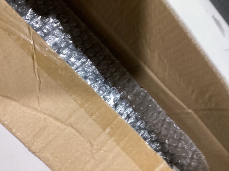 Condition photo showing New/Like New for MyGift 48 inch Long Floating Shelf, Modern Matte Black Metal Wall Mounted Display Picture Ledge for Living Room Bedroom Decor Books Photo Frames