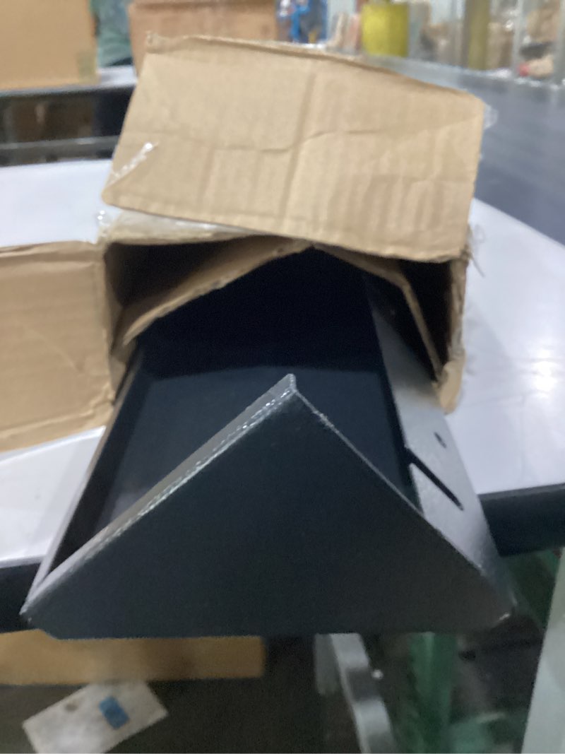 Condition photo showing Good Condition for stanbroil adjustable fireplace hood 28.5 to 48" accessory, black powder coat fireplace hood heat shield
