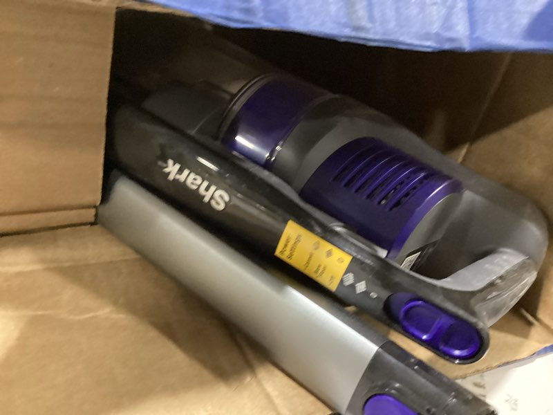 Condition photo showing Good Condition for shark | pet cordless vacuum cleaner | led headlights | removable handheld vacuum for pet hair | crevice tool & pet multi-tool included | 40min runtime | for carpet & hard floors | grey | ix141 pet cordless essential