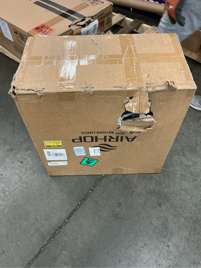 Condition photo showing Good Condition for AIRHOP 0.56in Thick 96 Sq Ft Exercise Equipment Mats, 24 Tiles Upgraded Rubber Top with High Density EVA Foam, Large Interlocking Puzzle Gym Flooring for Home Gym, Heavy Weight Workout,Black Black 96 Sq Ft (24 Tiles)