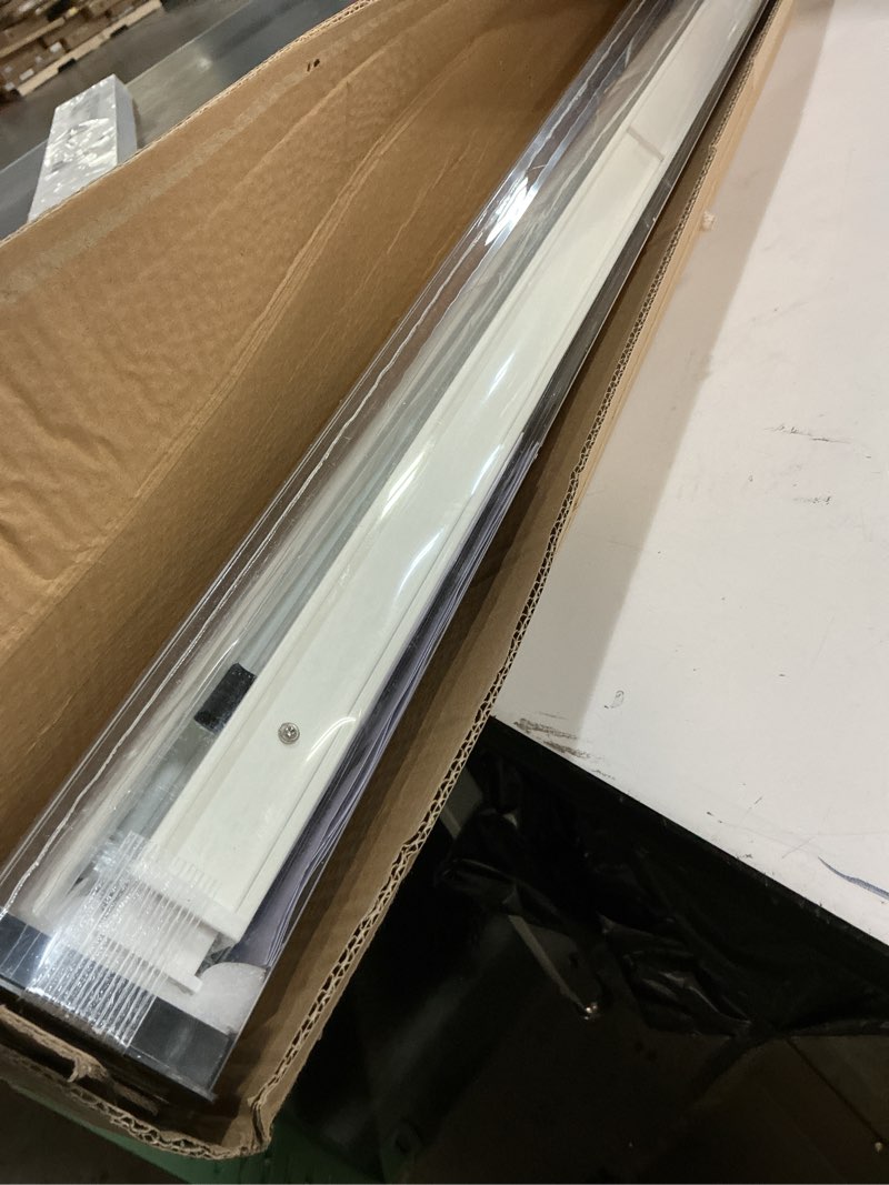 Condition photo showing Good Condition for Smart Motorized Blinds with Remote, Cordless No-Drill Automatic Roller Shades, Blackout Electric Blind for Windows, White, 31.5 x 72 31.5"W x 72"H White
