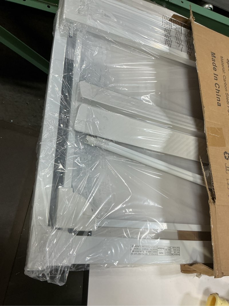 Condition photo showing Good Condition for waowao clear baby gate for stairs modern design acrylic auto close pet gate, 29.52-37.79" wide safety baby gate for doorways,white clear dog gates indoor, hallways,kitchen white 29.52-37.79"
