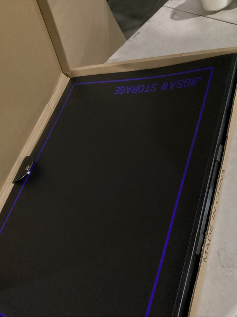 Condition photo showing New/Like New for all4jig large puzzle binder – space-saving storage folder for 500–1000 piece puzzle collection, holds 20 puzzles, hd film pockets, birthday gift for mom & grandma