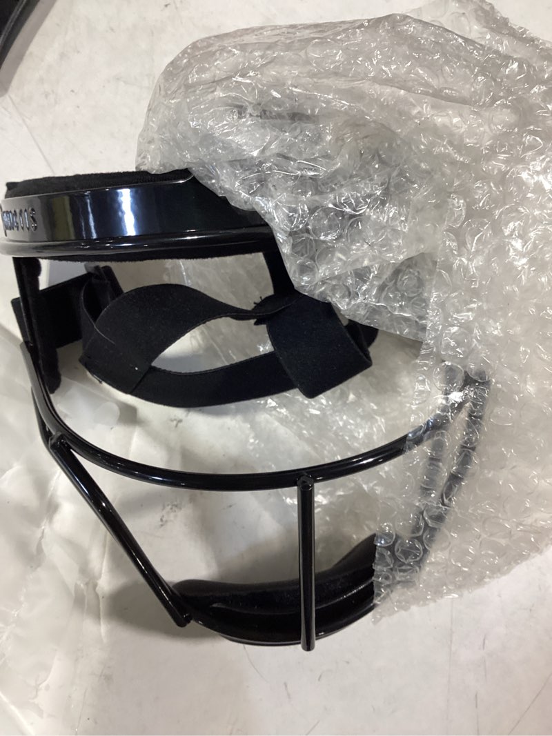 Condition photo showing Good Condition for dinictis softball face mask, lightweight, comfortable, with wide field vision, durable and safe face guards, premium protective softball fielder's mask black child(s)