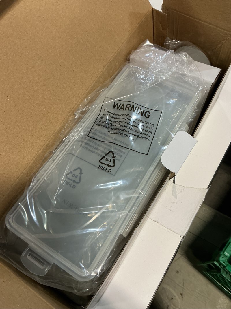 Condition photo showing New/Like New for LHS Vegetable Chopper, Multifunctional Food Chopper, Pro Onion Chopper, Vegetable Slicer Dicer Cutter with 5 Blades, Veggie Chopper with Container, 3 in 1 Spiralizer Included(9-in-1,Grey)