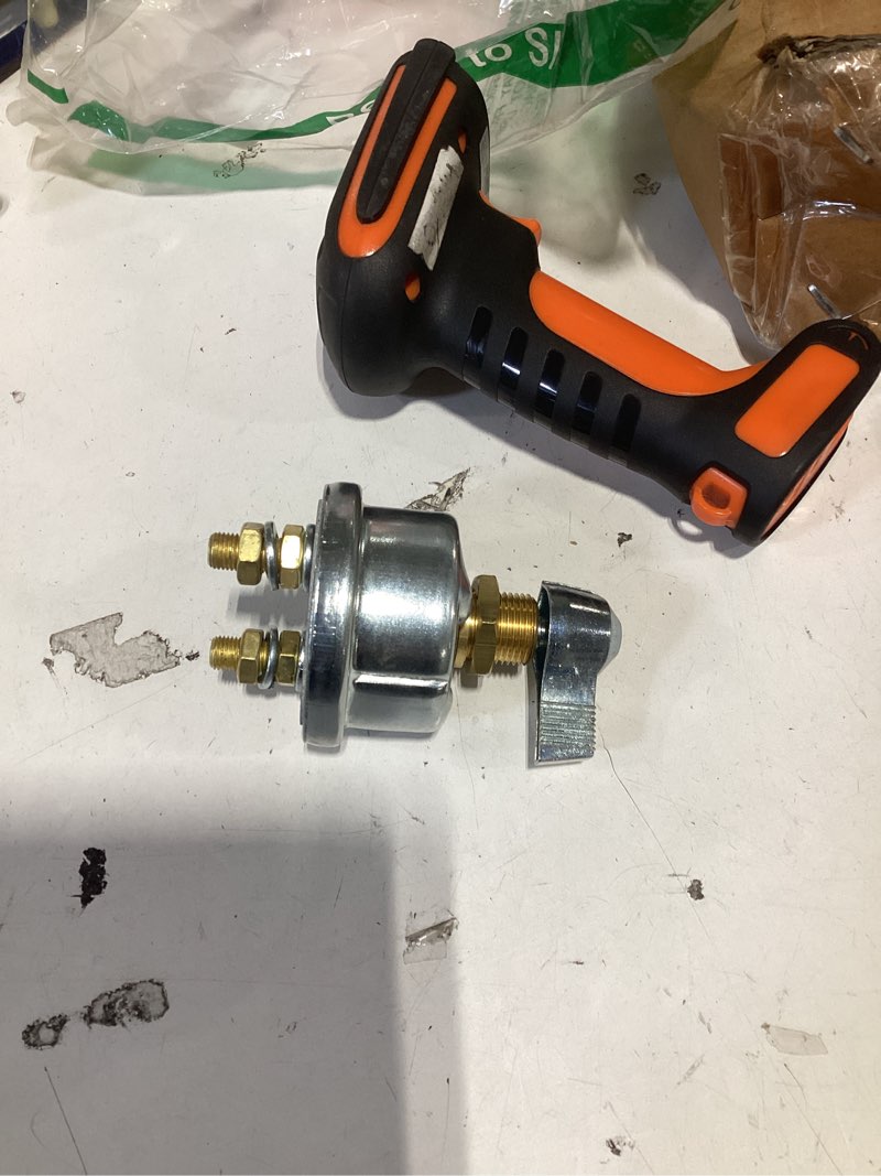 Cole Hersee 75908 Silver 2000 Amp Master Disconnect Switch