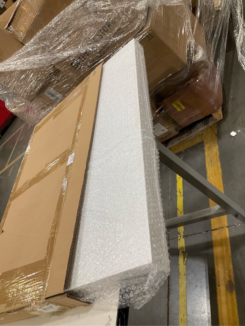 Condition photo showing New/Like New for hoolerry 1 pc wire rack covers 16 x 33 inch wood shelf covers for wire shelving pantry shelves covers rack liner shelf liners for bathroom kitchen shelving upgrade, white 33"w x 16"l white