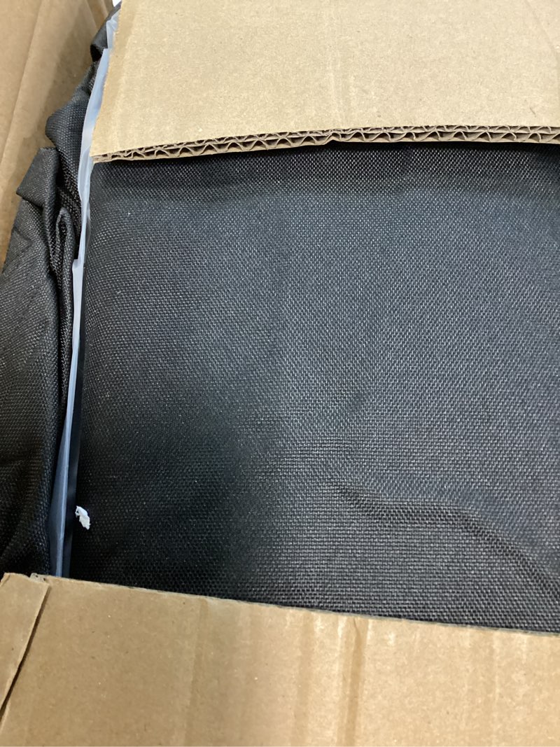 Condition photo showing Good Condition for 1200d waterproof boat cover - fits 14' to 16' ft bass, v-hull & tri-hull boats - heavy duty canvas black black model a: fits 14'-16' l x 68\" beam width