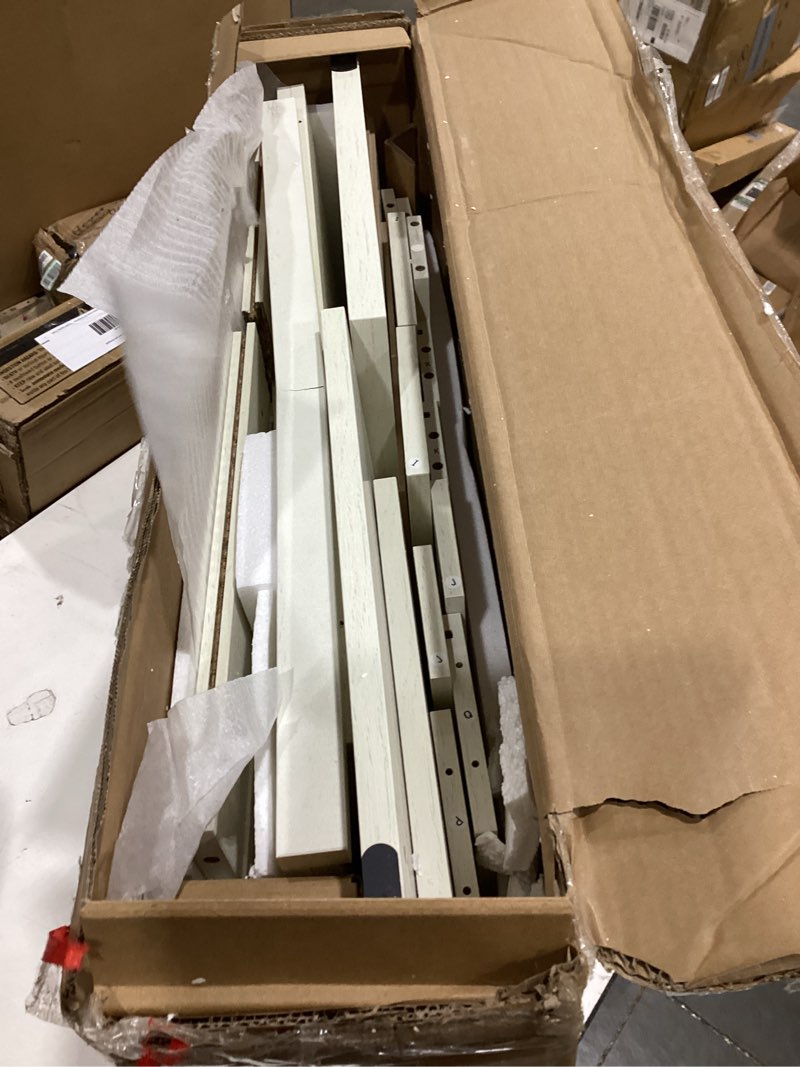 Condition photo showing As Is for vasagle file cabinet, filing cabinet with 3 drawers, printer stand, fit a4, letter size, hanging file folders, modern farmhouse style, for home office, rustic white uofc054t73