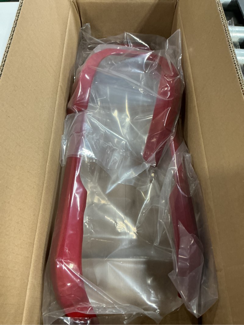 Condition photo showing New/Like New for aunginsy center console dashboard panel trim cover compatible with toyota tacoma 2016-2023 pickup central control dash board decorative frame protection strip sticker abs overlays interior accessories red