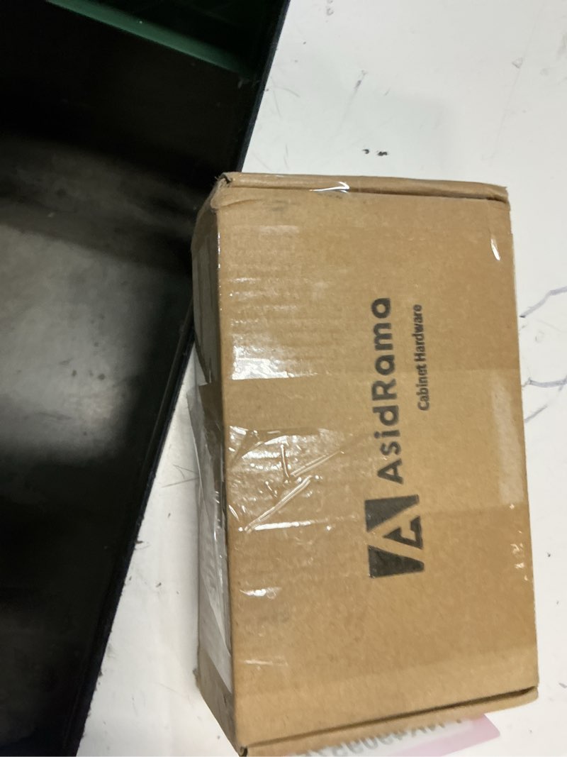 Condition photo showing New/Like New for asidrama 10 pack 3.75 inch(96mm) matte black kitchen cabinet handles, cabinet pulls kitchen cabinet hardware for cupboard drawer pulls 3.75" hole center matte black 10