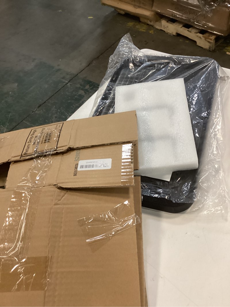 Condition photo showing As Is for Vayepro 2-Burner Griddle Pan with Glass Lid - Nonstick Stovetop Griddle for Gas, Glass Stove Top - Aluminum Camping Grill Pan for Pancakes, Eggs, Breakfast 16.9" x 10.2" x 1"