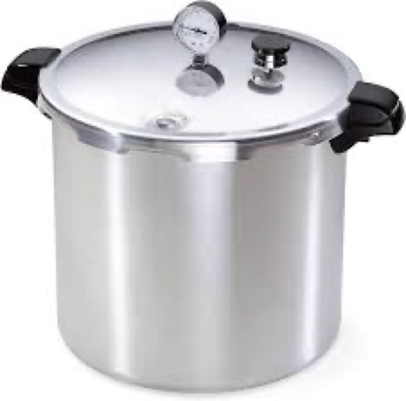 presto 01781 pressure canner and cooker, 23 qt, silver