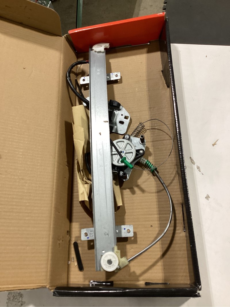 Condition photo showing As Is for a-premium electric power window regulator with motor compatible with honda ridgeline 2006-2014 pickup, front left driver side, replace# 72250sjca01