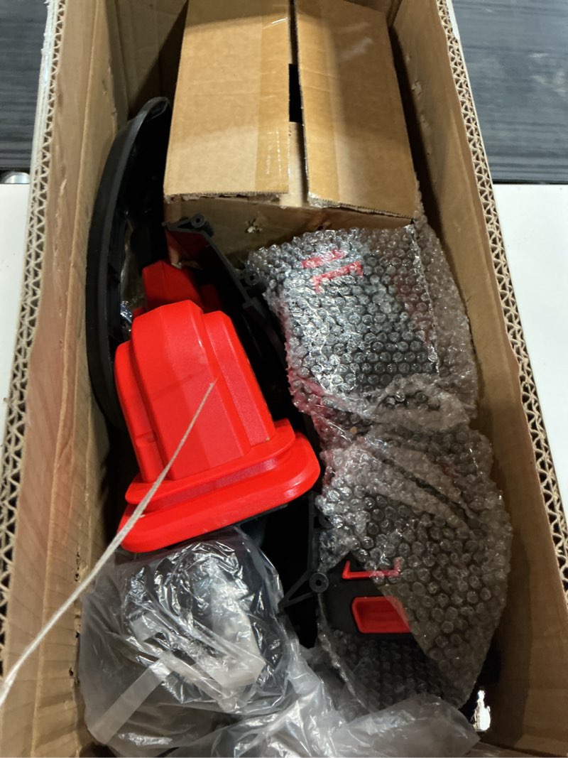 Condition photo showing Good Condition for 21v cordless tiller for gardening, 120mins runtime rototiller, 11.8\" width 6.6\" depth garden tiller with 2x4.0ah batteries, 360rpm electric cultivator for lawn/soil/cultivation/garden 59inch