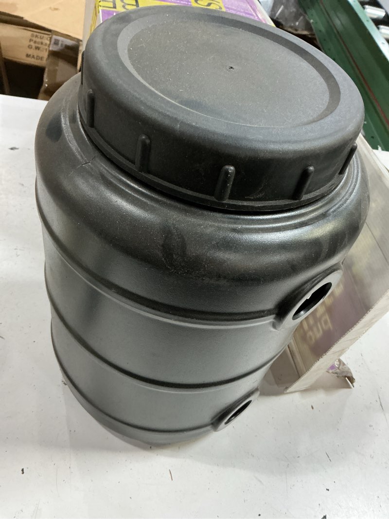 Condition photo showing As Is for smartpond black pond pressurized filter