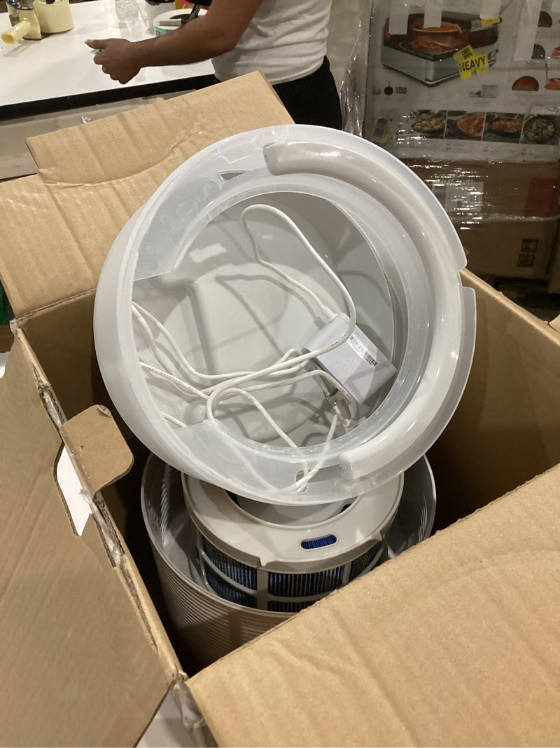 Condition photo showing Good Condition for blueair premium smart humidifier for large rooms, bedrooms, better sleep with evaporative invisible mist tech, auto humidify, easy top fill, smart control with app, touchscreen, 3.5l tank for 48 hours