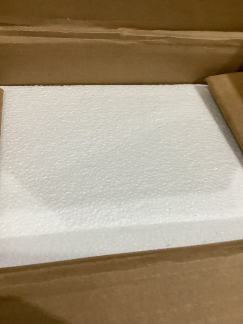 Condition photo showing New/Like New for RUSTOWN Rattan Bathroom Wall Cabinet, Over The Toilet Storage Cabinets with 2 Arched Doors, Modern Medicine Cabinet with Adjustable Shelf & Rounded Edges, Mid-Century Bathroom Organization Rustic White