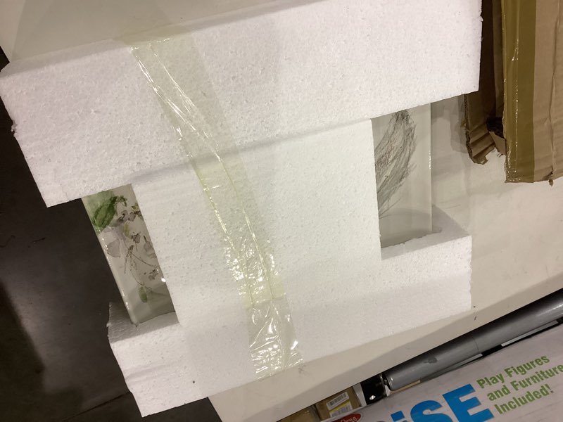 Condition photo showing Good Condition for Certified International Sweet Bunny 12. 5" Square Platter, Large