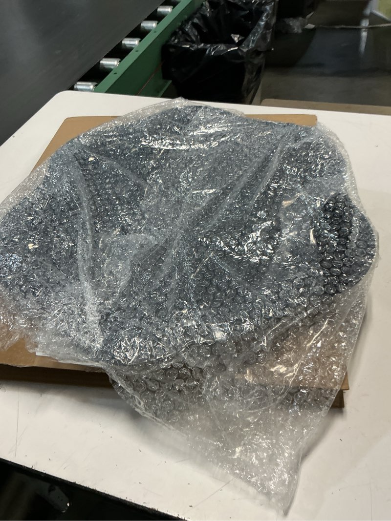 Condition photo showing Good Condition for threlaco large paw print stepping stones mold, 16.54 in reusable concrete cement textured plastic craft paver forms non-slip for casting garden pavement and walkway 16 in paw print 1