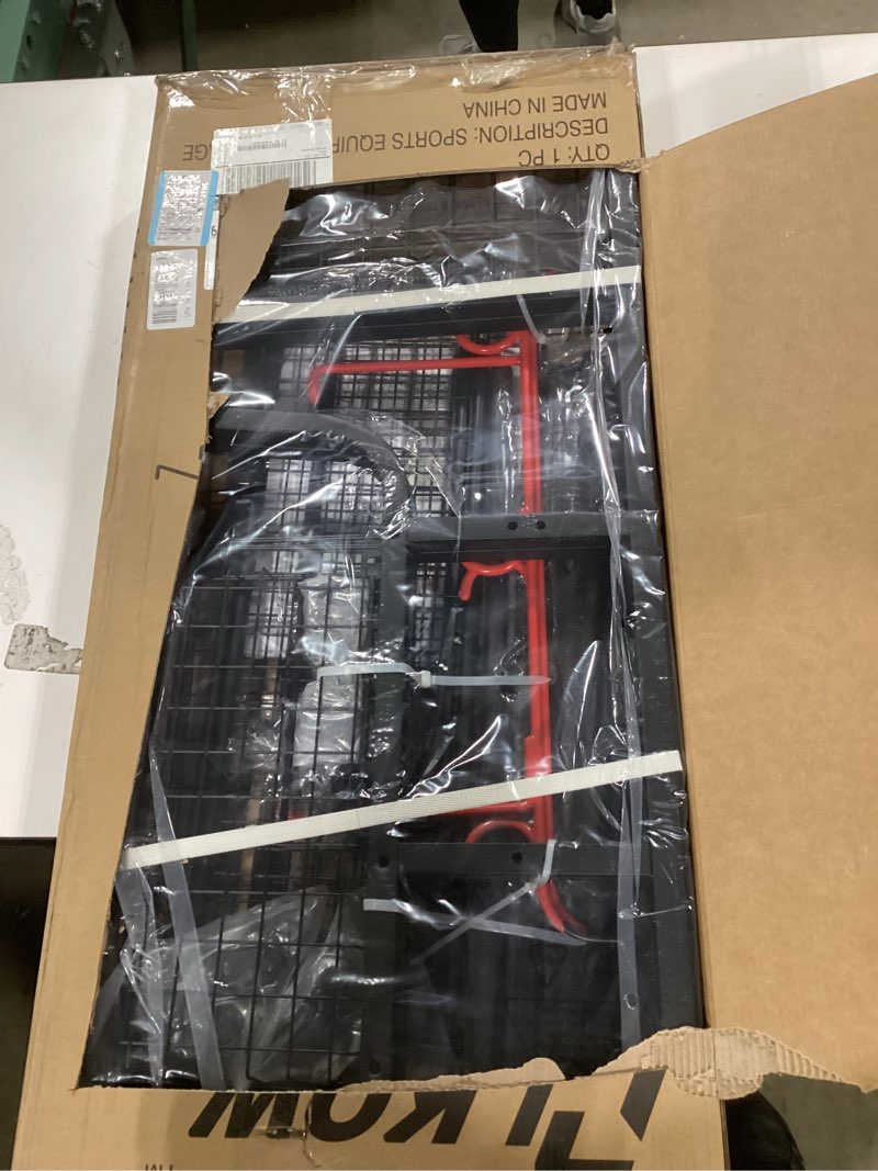 Condition photo showing New/Like New for PLKOW Dumbbell Rack, Weight Rack for Dumbbells, Home Gym Storage for Dumbbells Kettlebells Yoga Mat and Balls, All in One Workout Storage with Wheels and Hooks, Powder Coated Finish Steel Black, 40.4''(L)x15.8''(W)x36.8''(H)